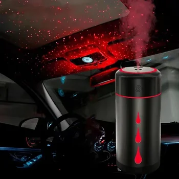 Mini ultrasonik hava nemlendirici yumuşak ışık USB uçucu yağ difüzör ev hava spreyi araba temizleyici hava spreyi aksesuarları