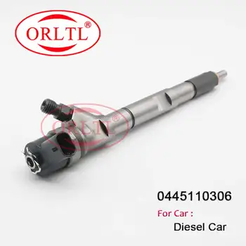 ORLTL 0 445 110 306 dizel yakıt enjektörü Memesi püskürtme tabancası 0445110306 CR Ekskavatör Enjektör 0445 110 306 yakıt enjektörü Memesi