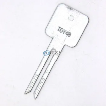 20 adet Orijinal Kazınmış Hat Anahtarı 2 in 1 LiShi TOY48 Toyota / Lexus ölçekli kesme diş boş araba anahtarı çilingir araçları malzemeleri