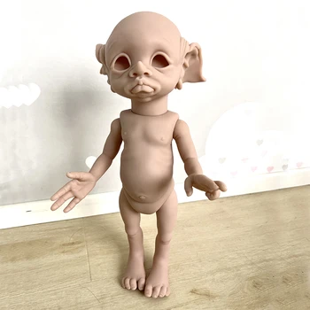Yumuşak Dokunuşlu Tahsil Limited Edition gerçeğe yakın Tam Vücut Silikon Vinil yeniden Doğmuş Bebek Seti Tinky Peri Bebek Elf 17inch 