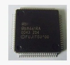 yeni orijinal MB86614A MB86614 QFP80