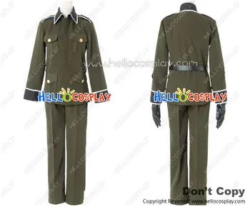 Mihver devletleri Hetalia APH Cosplay Almanya Askeri Üniforma Kostüm H008