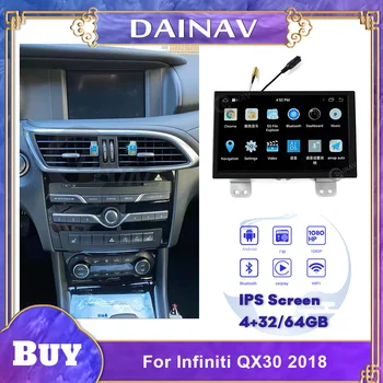 2 din Android Otomatik Multimedya DVD oynatıcı Infiniti QX30 2018 Araba Multimedya Oynatıcı Stereo