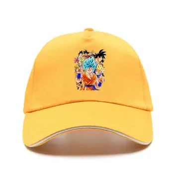 Yeni kap şapka %100 % Pamuk O-Boyun Cuto Baskılı en T bir goku-Goku Woen beyzbol şapkası