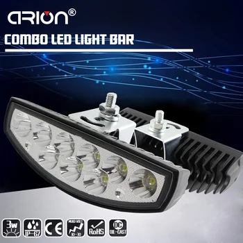 LED Bakla OFF ROAD ŞEHİR 27W dört sıralı LED ışık Çubuğu çalışma ışığı Spot ışın Off road Sürüş Sis Farları su geçirmez LED Küp
