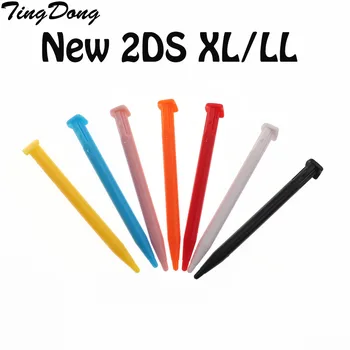 TingDong 14 ADET Plastik Ekran Dokunmatik Stylus Kalem İçin Yeni 2DS XL LL Yeni 2DSLL 2DSXL Oyun Konsolu Video Oyun
