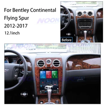 Android 11.0 Bentley Continental Flying Spur 2012-2017 128G Araba Radyo Stereo Multimedya Oynatıcı GPS Navigasyon DVD Kafa Ünitesi