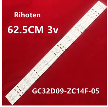 Yeni 3 adet/1 takım 62.5 CM LED Aydınlatmalı Philips için 32 inç 321E5Q 32PHF3056/T3 GC32D09-ZC14F-05 303GC315037 3v