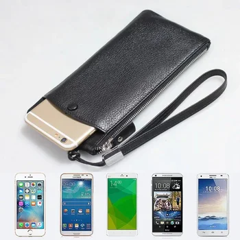 Fran-25W 100% Hakiki deri telefonu çanta iphone X 6 s 7 8 Artı 8 Artı XS Max cüzdan stil Evrensel 1.0 