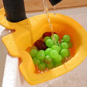 Lavabo Fil Drenaj Sepeti Ev Punch-ücretsiz Mutfak Sebze Yıkama Çok fonksiyonlu Havuz Üçgen Plastik Su Filtresi