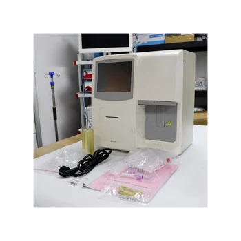 SY-B004 Yüksek performanslı Otomatik 3 parça hematoloji analizörü insan hematoloji analizörü kan analizörü fiyat