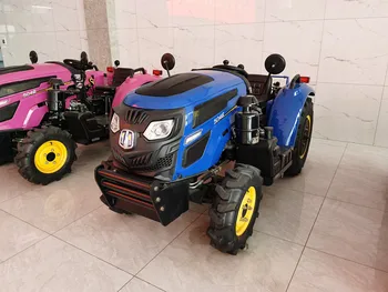 Çin Makineleri Hidrolik Bahçe Dört Tekerlekli Traktörler Mikro Meyve Bahçesi Sera Makinesi Tarım Traktörleri