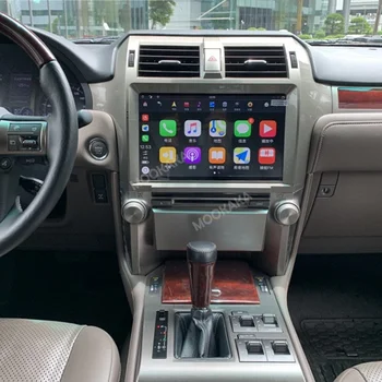 4 + 64G Android 9 Lexus GX460 GX400 2011Car GPS Navigasyon Medya Akışı Multimedya Oynatıcı Kafa Ünitesi otomobil radyosu