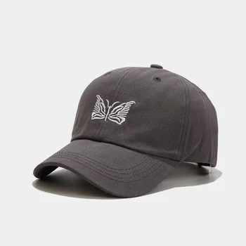 2021 Pamuk kelebek nakış Casquette beyzbol şapkası Ayarlanabilir Snapback Şapka erkekler ve kadınlar için 58
