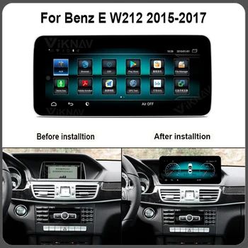 android araba GPS navigasyon-Benz E W212 2015 2016 2017 radyo multimedya oynatıcı otomobil radyosu teyp sağ el sürüş