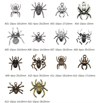Örümcek Takılar Takı Yapımı İçin Aksesuar Dekor Dıy