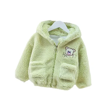 Yeni Sonbahar Kış Bebek Kız Giysileri Çocuk Erkek Sevimli Moda kapüşonlu ceket Toddler Rahat Kostüm Ifnant Ceket Çocuk Spor