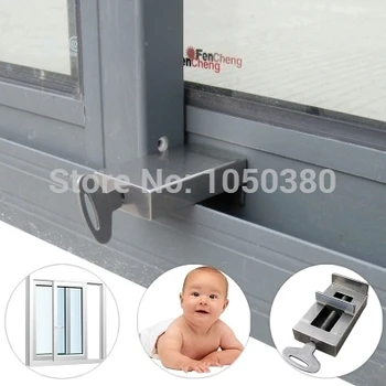 sürgülü pencere kanadı kilidi kısıtlayıcı pencere parça blok klip kilitleri paslanmaz çelik çocuk çocuk bebek güvenliği güvenlik koruma kilitleri