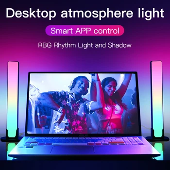 RGB akıllı led ışık Bilgisayar Masaüstü Duygusu Daldırma Arka Plan atmosfer ışığı TV Duvar Bilgisayar Oyunu Yatak Odası Gece Lambası