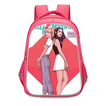 Kızlar Sırt Çantası Archie Betty Veronica Riverdale Satchel Sevimli Bookbag Moda Sevimli Seyahat okul çantası Öğrenci Kızlar için