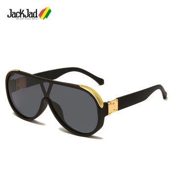 JackJad 2020 Moda Serin Benzersiz Kalkan Tarzı Milyonerler Güneş Gözlüğü Vintage Pop Marka Tasarım güneş gözlüğü Oculos De Sol 20232