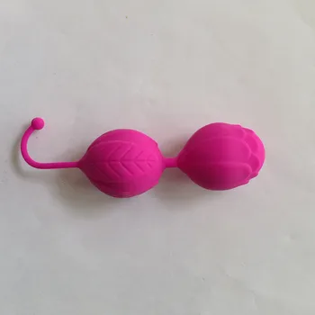 Tıbbi silikon kegel topları vajinal vibratör seks oyuncakları bolas çin vajina topu sıkın yardım aşk geyşa topu ben wa seks ürünleri