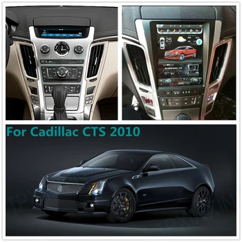 Cadillac CTS 2007 - 2012 için Android 9 Araba Stereo Radyo Ekran Tesla Radyo Çalar Araba GPS Navigasyon Multimedya Kafa Ünitesi