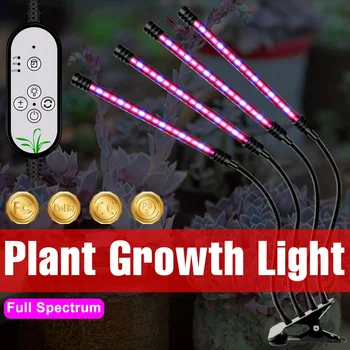 Işık büyümeye yol Açtı tam spektrumlu LED hidroponik Phyto bitki İçin lamba sera Kapalı USB bitki yetiştirme ampul çadır Fide Çiçek