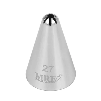 (30 adet / grup)Ücretsiz Kargo MRF Yüksek Kalite Paslanmaz Çelik 18/8 Kek Dekorasyon Buzlanma Memesi #27