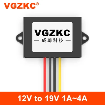 VGZKC 12 V için 19 V DC boost modülü 9-18 V için 19 V güç dönüştürücü 12 V için 19 V otomotiv regülatörü