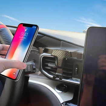 Araba telefon tutucu Ford Explorer 2020-2022 İçin Araba Hava Firar sabitleme kıskacı Cep telefon tutucu cep telefon standı Desteği