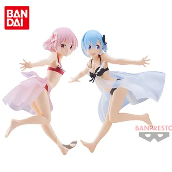 Bandai BANPRESTO Re: Farklı Bir Dünyada Yaşam Başlangıç Sıfır Göksel Vivi Ram Rem Seksi Mayo Anime aksiyon figürü oyuncakları