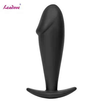 50 adet / grup Butt Plug Prostat Masajı Erotik Ürünler Silikon Anal Plug Seks Oyuncakları Kadın Erkek G-Spot Vajina Teşvik GS0418
