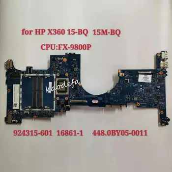 16867-1 448.0BY05. 0011 HP ENVY X360 15-BQ 15M-BQ Laptop Anakart Anakart 924315-601 CPU: FX-9800P DDR4 %100 % test TAMAM
