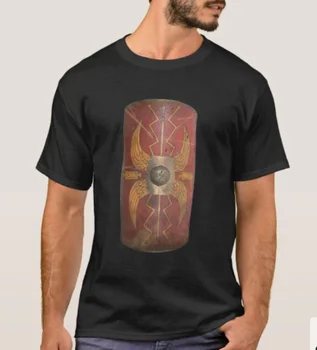 Roma İmparatorluğu Askeri Kalkanlar Roma lejyoner Scutums T-Shirt. Yaz Pamuk Kısa Kollu O-Boyun Erkek T Shirt Yeni S-3XL