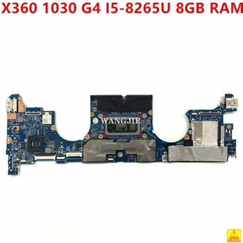 Kullanılan L70765-001 L70765-601 DAY0PAMBAF0 Y0PA HP Elitebook x360 1030 G4 Laptop Anakart I5-8265U CPU 8GB RAM 100 % Çalışma