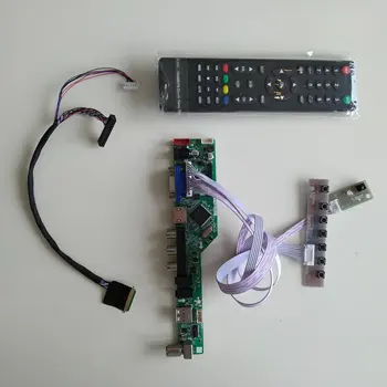 TV LCD LED RF VGA AV USB Denetleyici Kurulu DIY İçin LP125WH2-SLB2 12.5