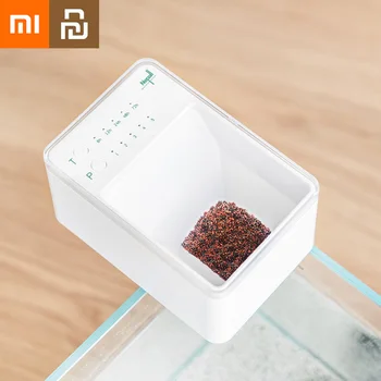 Xiaomi Mini Balık Besleyici Akıllı Gıda Besleme Dağıtıcı Otomatik Dilsiz Nem Geçirmez su tankı Akvaryum Zamanlayıcı Besleyici Youpin