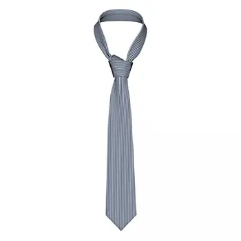Deniz lacivert kravat çizgili desen 8CM tasarım boyun bağları hediye ofis erkek bluz Kravat