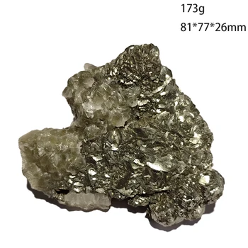 C3 - 9A YENİ! Çin'den %100 Doğal Kalsit Pirit Numune Taşları ve Kristalleri