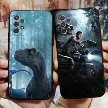 Jurassic Park Dinozor Telefon Kılıfı İçin Samsung Not 20 Ultra 10 9 8 Pro Artı M80 M52 M51 M20 M31 M40 M10 J7 Başbakan J530 Funda Kabuk