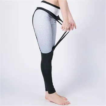 DICHSKI Spor Tayt Push Up Kadın Spor Yoga Pantolon Bale Pantolon Spor Spor Bandaj Dekorasyon Spor Tayt Giyim