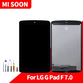 LG G Pad F 7.0 için lcd ekran dokunmatik ekranlı sayısallaştırıcı grup LG G Pad F 7.0 İçin Lcd ekran araçları ile
