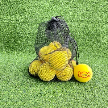 ODEA 12 Adet Yumuşak Çocuk Tenis Topları Çocuklar Çocuklar için Yaş 3 Sünger Eğitim Uygulama Tenis Topu Evcil Köpekler için