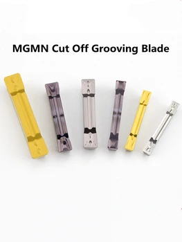 10 ADET CNC Kesme Bıçağı Torna Kesme Bıçağı Bıçak Tahıl Kanal Açma Bıçağı MGMN için Uygun Çelik Parçalar Altında 60 HRC