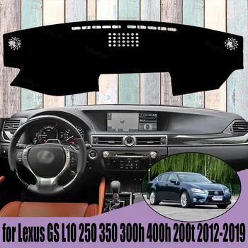 Lexus GS için L10 250 350 300h 400h 200t 2012-2019 Dashmats Araba-şekillendirici Aksesuarları Dashboard Kapak Pad Halı Güneşlik