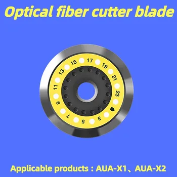 AUA-X1 AUA-X2 Fiber Optik Kesici Bıçak Fiber Cleaver 24 Yüz Bıçak
