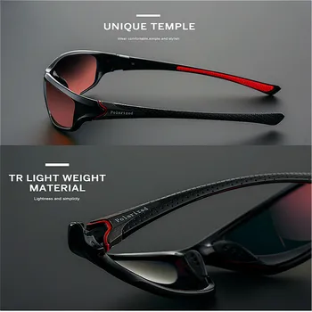 2@ # UV400 Açık Gerekli Gözlük 9 Renk Polarize Gece Görüş Güneş Gözlüğü Spor Güneş Gözlüğü Erkekler Kadınlar Açık Kayak Gözlükleri