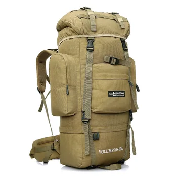 Yeni varış 85L Yüksek kaliteli Yürüyüş sırt çantaları Açık Marka Packpack Mountainting Seyahat Backpackg X192