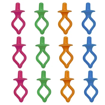 50 Adet Renkli Silikon Bobin Tutucu Klipler Kelepçeler Dikiş Makinesi Aksesuarları